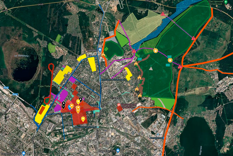 Генеральный план екатеринбург 2022