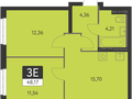 Продажа квартиры: Екатеринбург, ул. улица Академика Ландау, 17.8, ЖК 