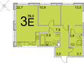 Продажа квартиры: Екатеринбург, ул. улица Краснолесья, дом, 4.11.1, ЖК 