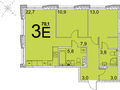 Продажа квартиры: Екатеринбург, ул. улица Краснолесья, дом, 4.11.1, ЖК 