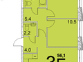 Продажа квартиры: Екатеринбург, ул. улица Краснолесья, дом, 4.11.1, ЖК 