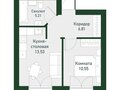 Продажа квартиры: Екатеринбург, ул. кв-л, 45, стр. 1.4, ЖК «ТвояПривилегия» (Дом 1.4) (Лечебный) - Фото 1