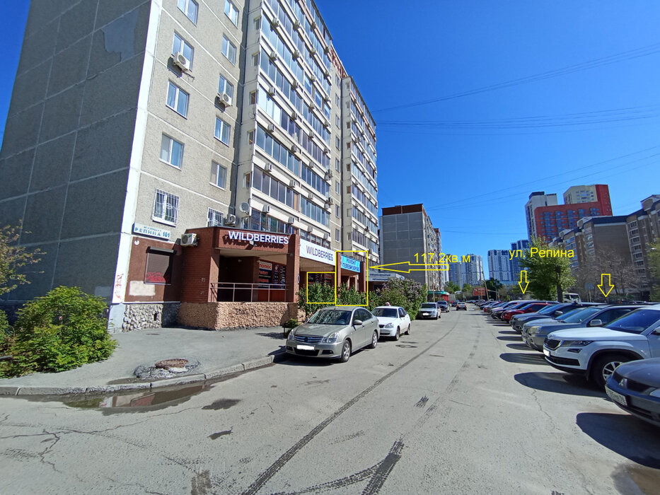 Екатеринбург, ул. Репина, 101 (ВИЗ) - фото торговой площади (4)