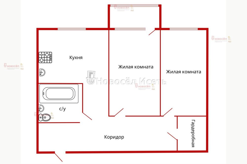 Екатеринбург, ул. Куйбышева, 181 (Шарташский рынок) - фото квартиры (1)