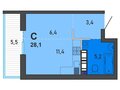 Продажа квартиры: г. Верхняя Пышма, ул. Петрова, Семейный район “Петровский Премиум” (1 очередь (1,2 подъезд)) (городской округ Верхняя Пышма) - Фото 1