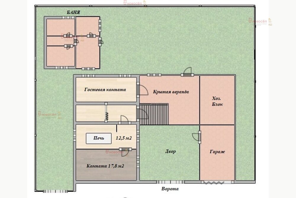 с. Мироново, ул. Советская, 34 (городской округ Артемовский) - фото дома (1)