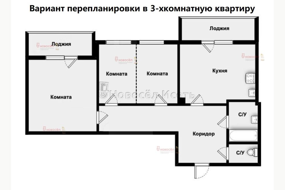 Екатеринбург, ул. Фрезеровщиков, 5 (Эльмаш) - фото квартиры (7)