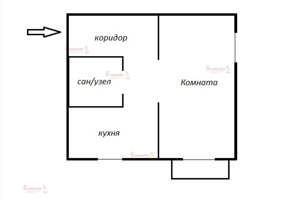 п. Лосиный, ул. Уральская, 14 (городской округ Березовский) - фото квартиры (4)