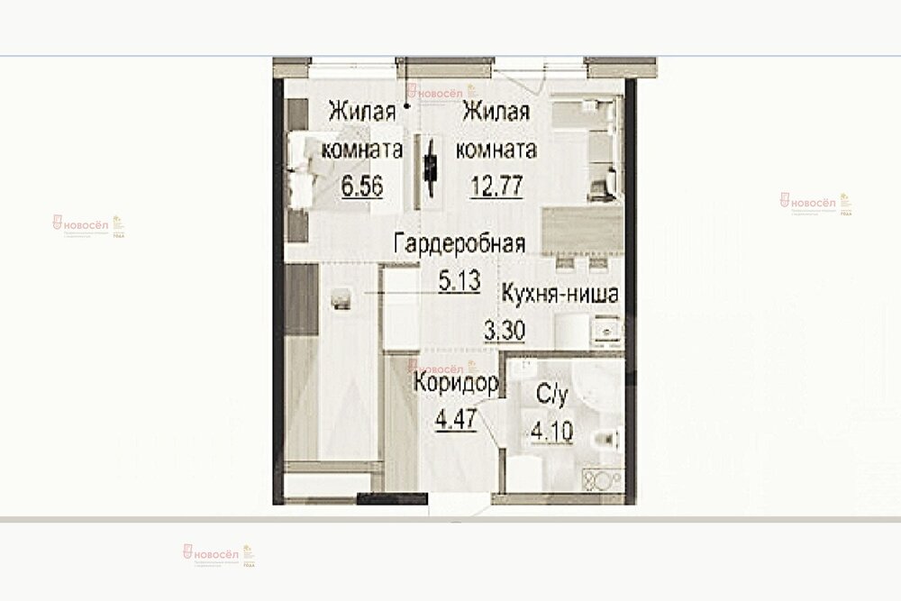 Екатеринбург, ул. Таватуйская, 14/а (Старая Сортировка) - фото квартиры (1)