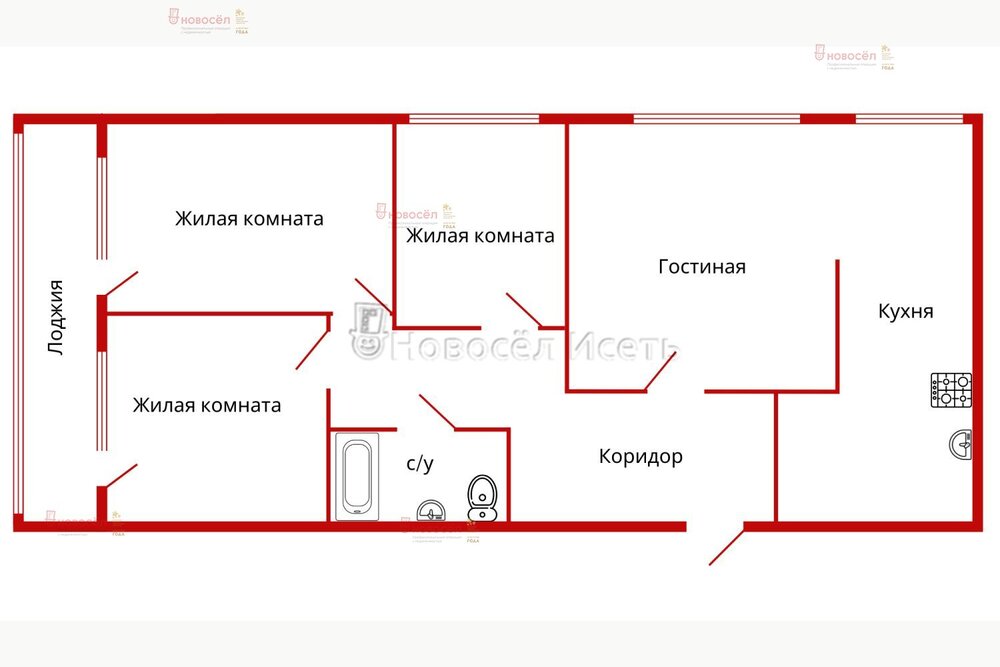 Екатеринбург, ул. Щербакова, 139 (Уктус) - фото квартиры (1)