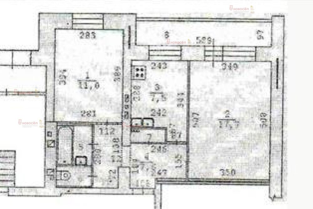 Екатеринбург, ул. Старых Большевиков, 77 (Эльмаш) - фото квартиры (1)