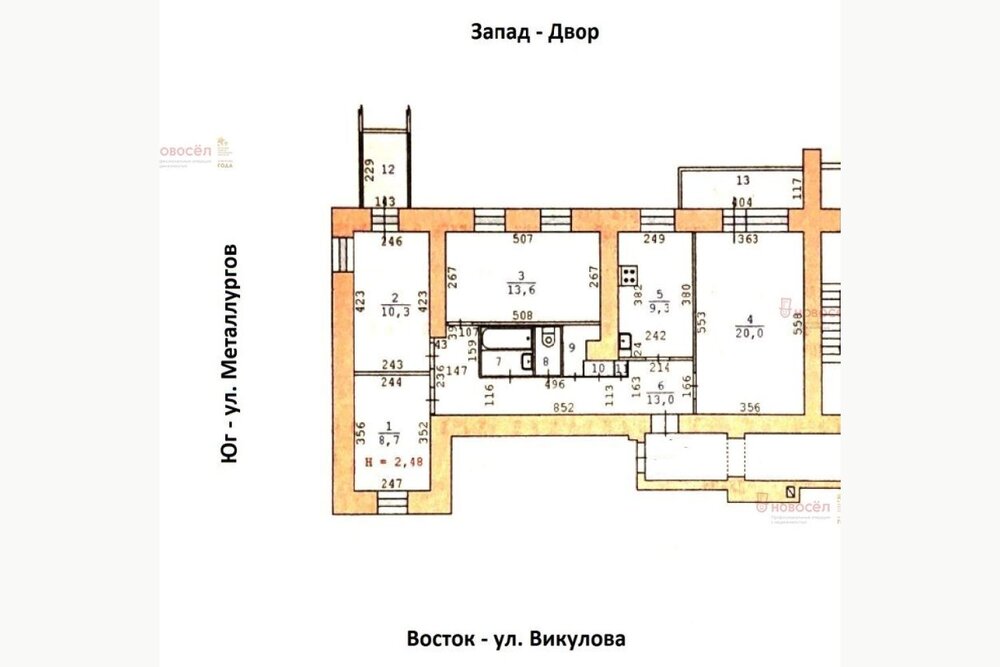 Екатеринбург, ул. Викулова, 48 (ВИЗ) - фото квартиры (1)