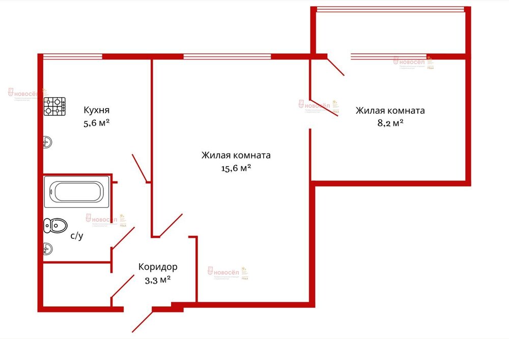 Екатеринбург, ул. Пехотинцев, 9 (Новая Сортировка) - фото квартиры (1)