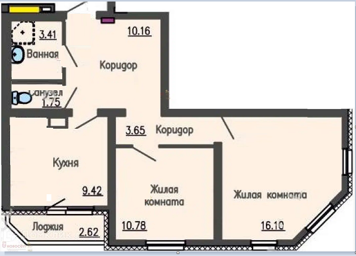 Екатеринбург, ул. Расточная, 31а (Старая Сортировка) - фото квартиры (1)