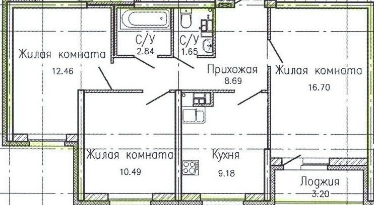 г. Верхняя Пышма, ул. Успенский, 18 (городской округ Верхняя Пышма) - фото квартиры (2)