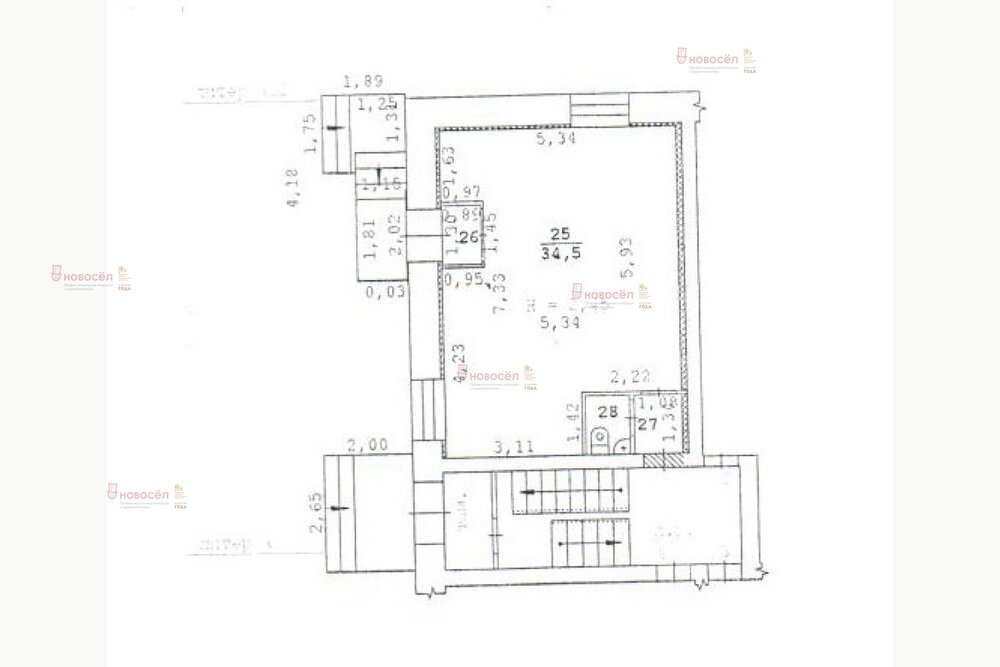 Екатеринбург, ул. Старых Большевиков, 38 (Эльмаш) - фото офисного помещения (2)