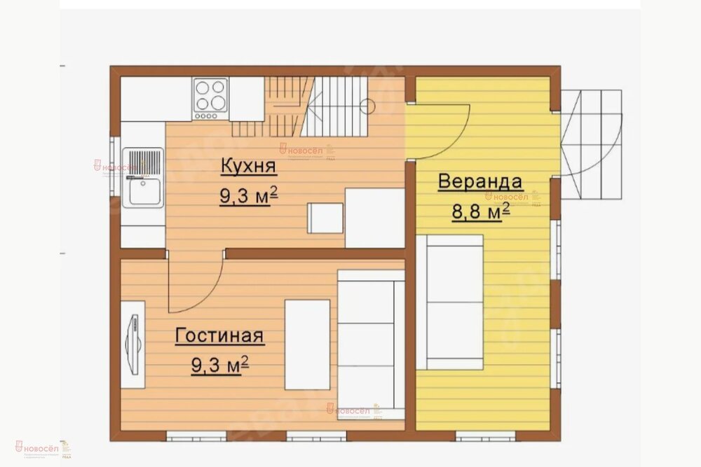 п. Светлый, К/С Монтажник (городской округ Арамильский) - фото сада (1)