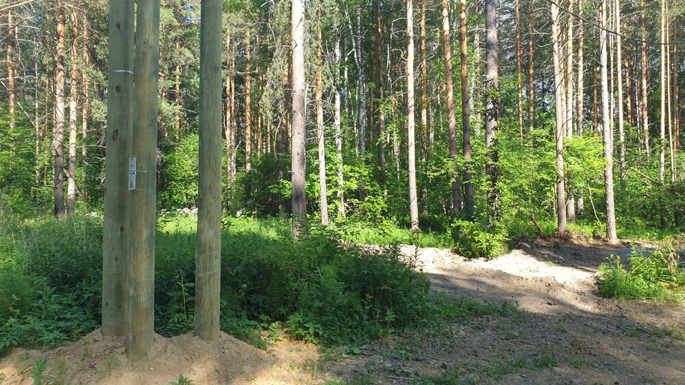 п. Прохладный, ул. Малиновая, 1 (городской округ Белоярский) - фото земельного участка (4)