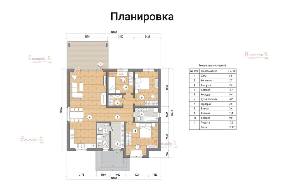 к.п. Гринтер, д. 2 (Екатеринбург, с. Горный щит) - фото дома (1)