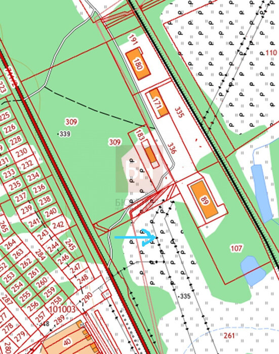 г. Дегтярск, ул. Ленина, 12б, к 2 (городской округ Город Дегтярск) - фото земельного участка (7)