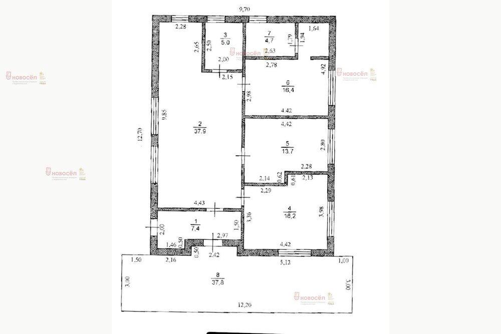 к.п. Европа, ул. Главная, 2 297 (городской округ Березовский) - фото коттеджа (1)