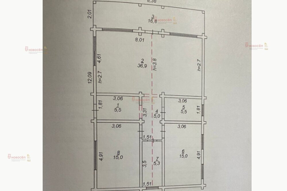 с. Черданцево, ул. Лермонтова,   (городской округ Сысертский) - фото коттеджа (2)