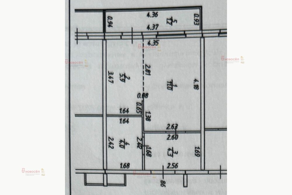 Екатеринбург, ул. Широкореченская, 58/6 (Широкая речка) - фото квартиры (1)