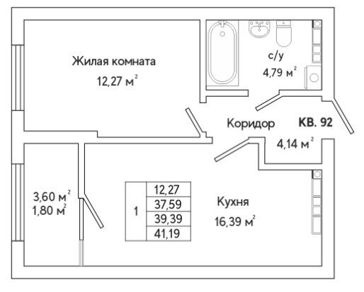 Екатеринбург, ул. Яскина, 12 (Компрессорный) - фото квартиры (1)