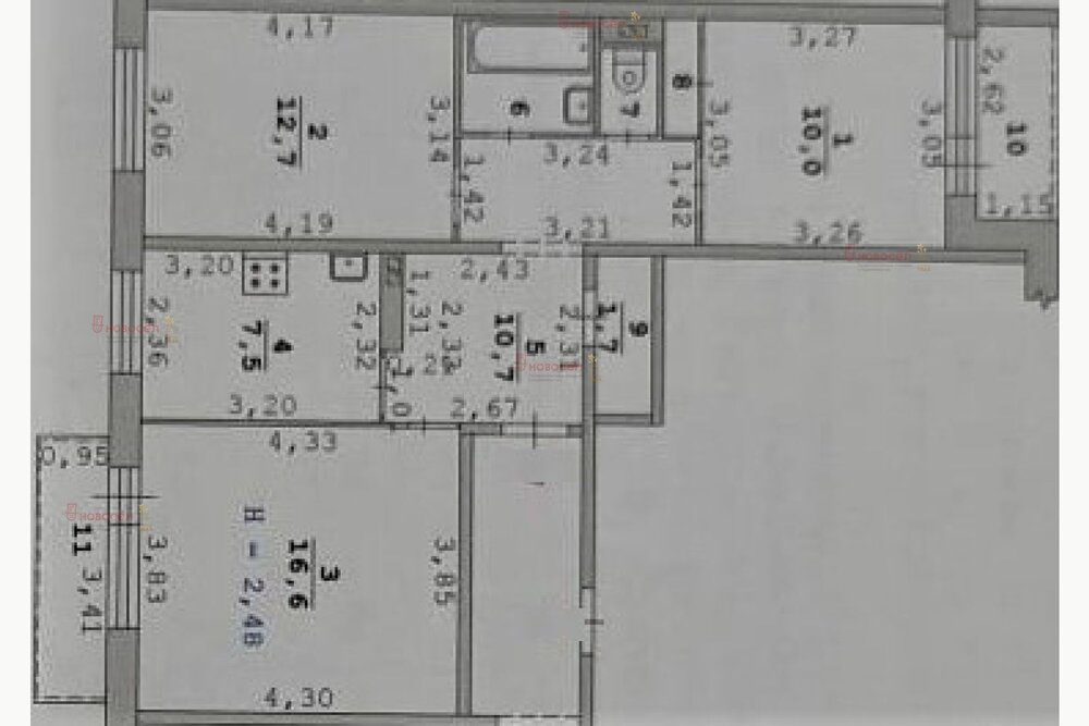 Екатеринбург, ул. Билимбаевская, 33 (Старая Сортировка) - фото квартиры (2)