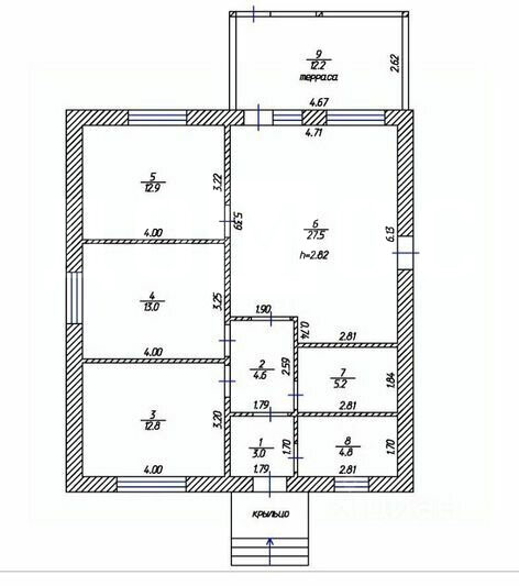 с. Курганово, ул. Брусничная, 44 (городской округ Полевской) - фото дома (8)