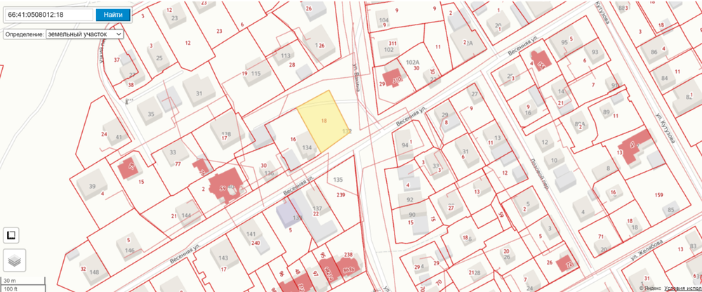 Екатеринбург, ул. Весенняя, 132 (Нижне-Исетский) - фото земельного участка (8)