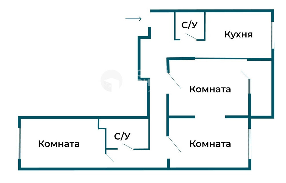 Екатеринбург, ул. Краснолесья, 147 (Академический) - фото квартиры (2)