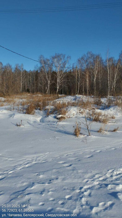 поселок городского типа Белоярский, ул. Чапаева, 147а (городской округ Белоярский) - фото земельного участка (6)