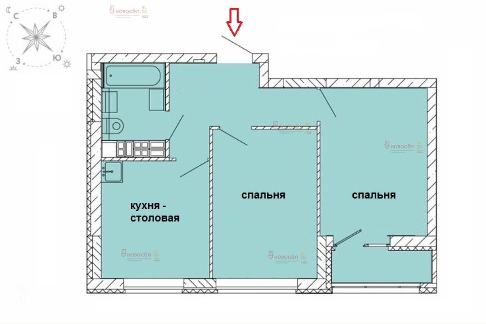 Екатеринбург, ул. Ландау, 49 (Академический) - фото квартиры (1)