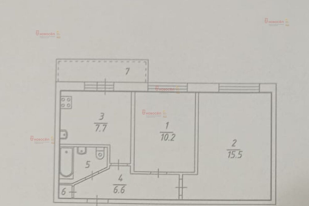 Екатеринбург, ул. Ангарская, 46 (Старая Сортировка) - фото квартиры (1)