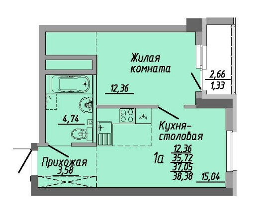 Екатеринбург, ул. Печатников, 10 (Юго-Западный) - фото квартиры (2)