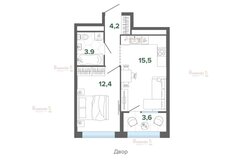 Екатеринбург, ул. Щербакова, 82, ЖК "Астон Сезоны" (Щербакова, 82) - фото квартиры