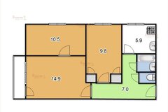 Екатеринбург, ул. Корепина, 30/а (Эльмаш) - фото квартиры