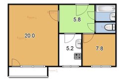 Екатеринбург, ул. Ольховская, 25/1 (Новая Сортировка) - фото квартиры