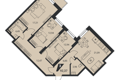 Екатеринбург, ул. Громова, 26, кор. 4 (Юго-Западный) - фото квартиры