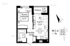 Екатеринбург, ул. Рощинская, 57 (Уктус) - фото квартиры