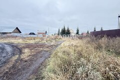 п. Бобровский, ул. Западная (городской округ Сысертский) - фото земельного участка