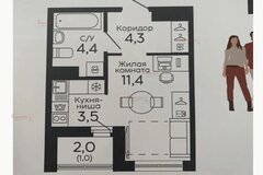 Екатеринбург, ул. Зои Пушкаревой, 2 (Птицефабрика) - фото квартиры