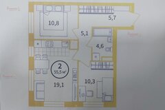 Екатеринбург, ул. Пехотинцев, 1/в2 (Старая Сортировка) - фото квартиры