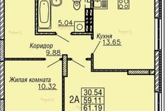 Екатеринбург, ул. Хрустальногорская, 93 (Широкая речка) - фото квартиры