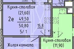 Екатеринбург, ул. Большой Конный Полуостров, 8, Зеленый остров (ВИЗ) - фото квартиры